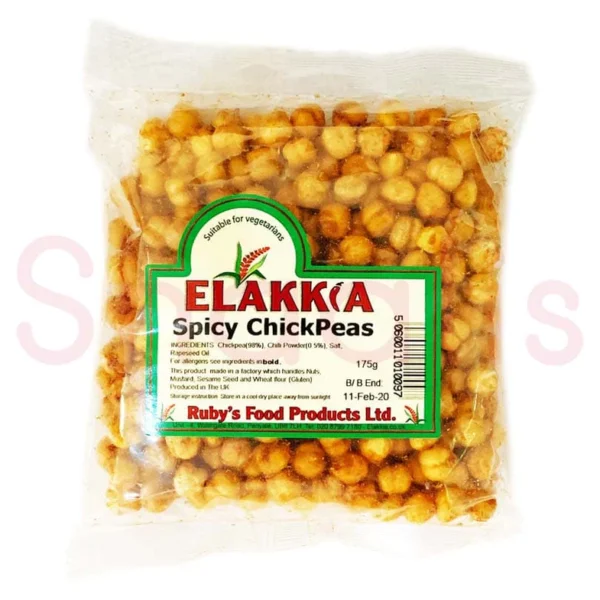 Elakkia Spicy Chickpeas 175g^