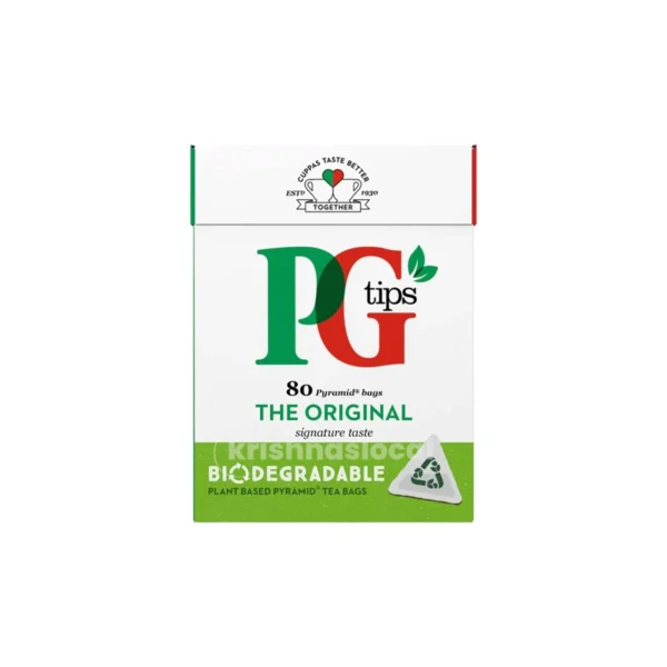 PG tips The Original Signature Taste (80 Pyramid Tea Bags)^