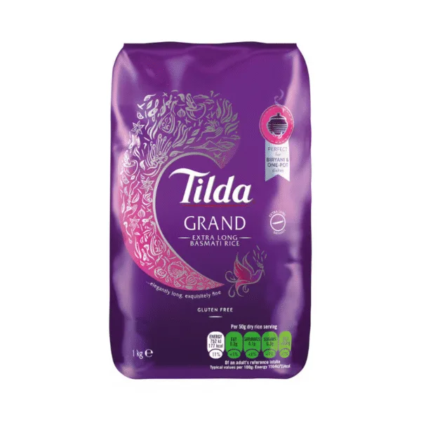 Tilda Grand  Extra Long Basmati Rice 1kg