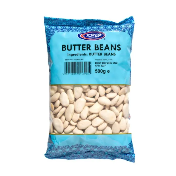 Top Op Butter Beans 500g