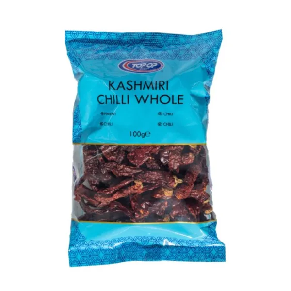 Top Op Kashmiri Chillies Whole 100g