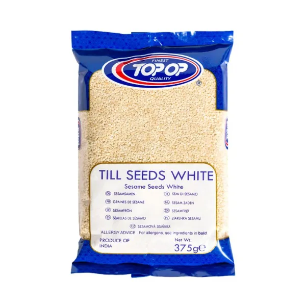 Top Op Till Seeds Sesame Seads White 375g