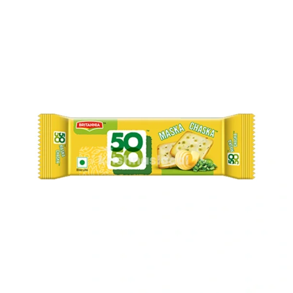 Britannia 50 50 Maska Chaska Biscuit 62g^