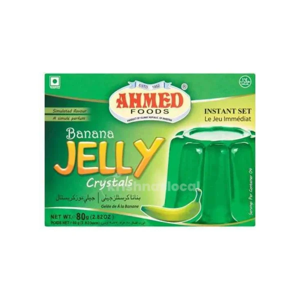 Ahmed Banana Jelly Crystals 80g^