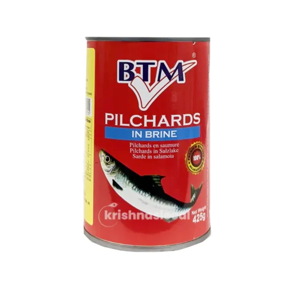 BTM Pilchards In Brine 400g^