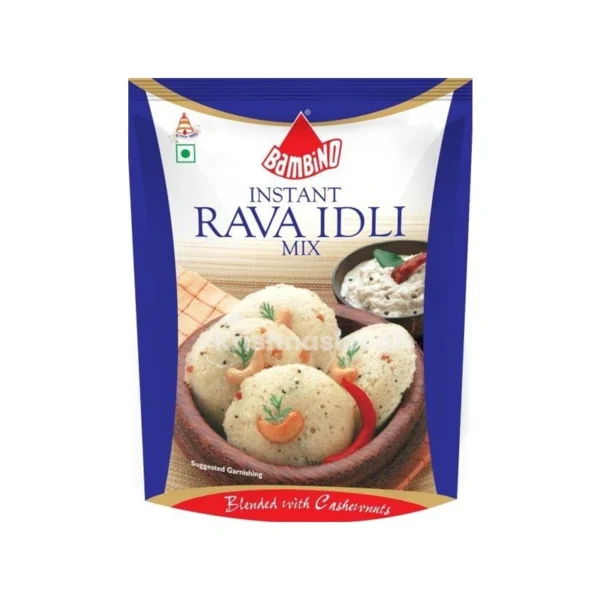 Bambino Instant Rava Idli Mix With Cashew 500g^