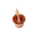 Copper Theertham Glass with Spoon