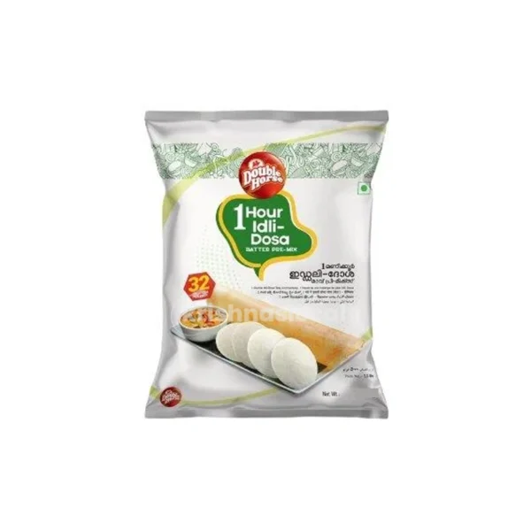 Double Horse 1 Hour Idli-Dosa Mix 1kg^