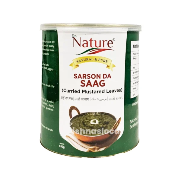 Dr.Nature Sarson Ka Saag 850g^