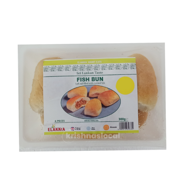 Elakkia Fish Bun (6 Pieces)^