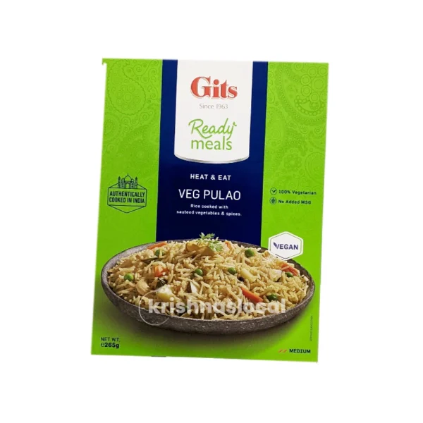 Gits Ready Meals Veg Pulao 265g^
