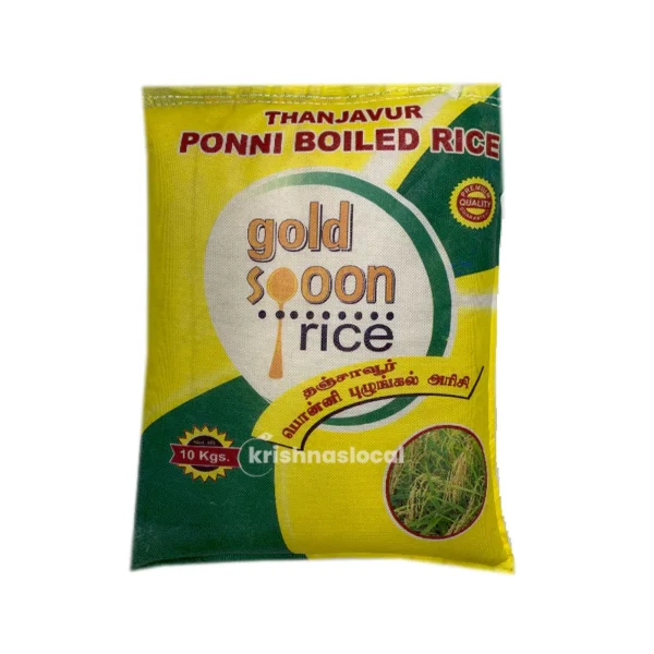 Gold Spoon Thanjavur Ponni Boiled Rice 10kg^