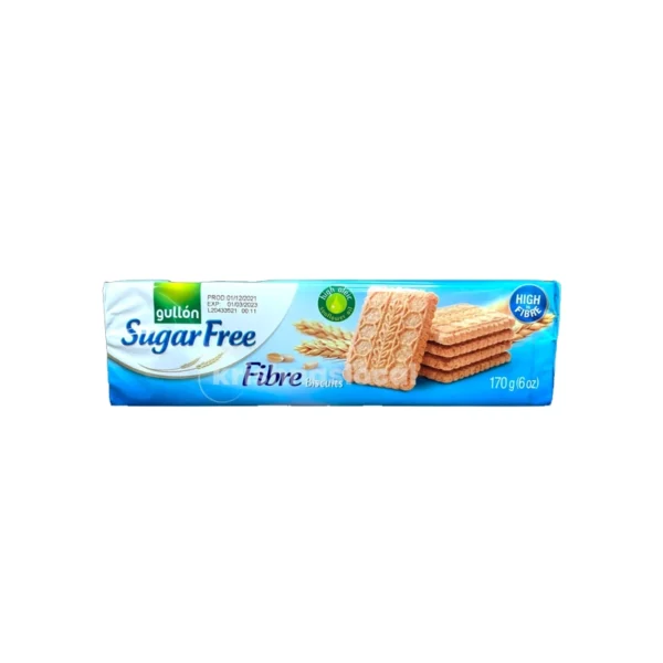 Gullon Sugar Free Fibre Biscuits 170g^