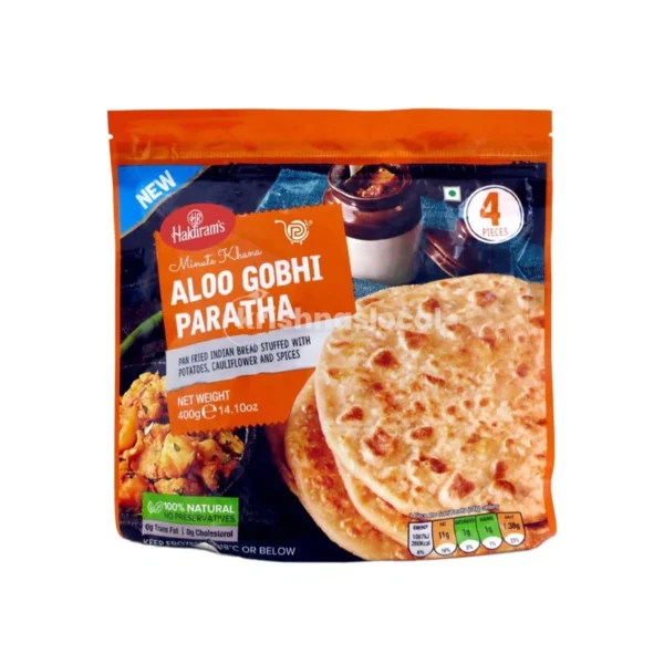 Haldirams Aloo Gobi Paratha 400g^