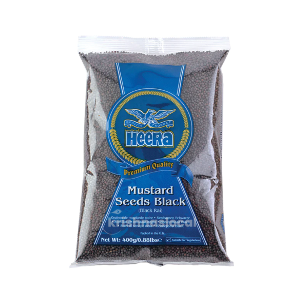 Heera Black Mustard Seeds 400g