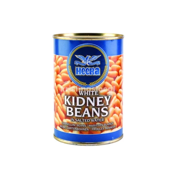 Heera White Kidney Beans in Salted water 400g^