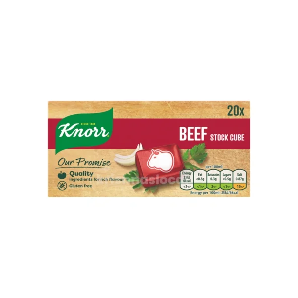 Knorr Beef stock cubes 100ml^