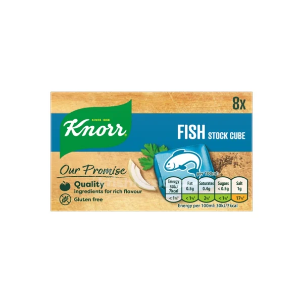 Knorr Fish stock cubes 100ml^