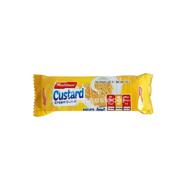 Maliban  Custard Cream Biscuit 100g^