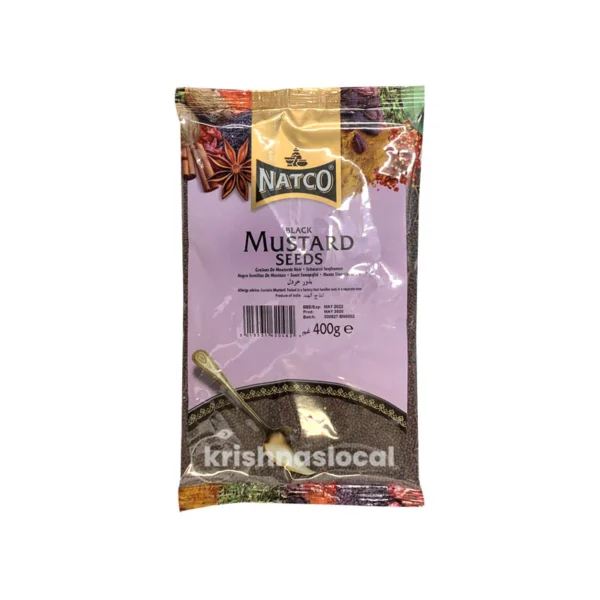 Natco Black Mustard Seeds 400g