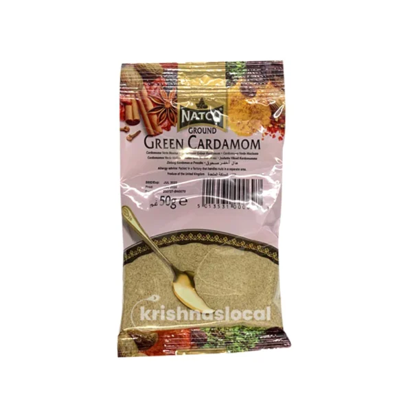 Natco Ground Green Cardomom (Powder) 50g