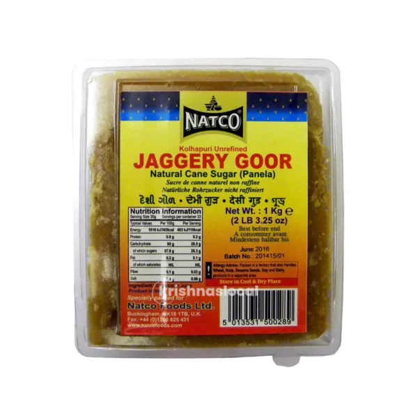 Natco Kolhapuri Jaggery Goor 1kg