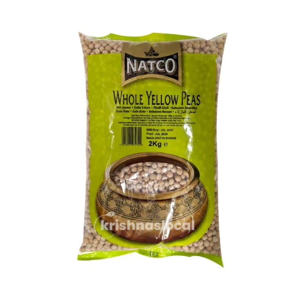 Natco Whole Peas Yellow 2kg