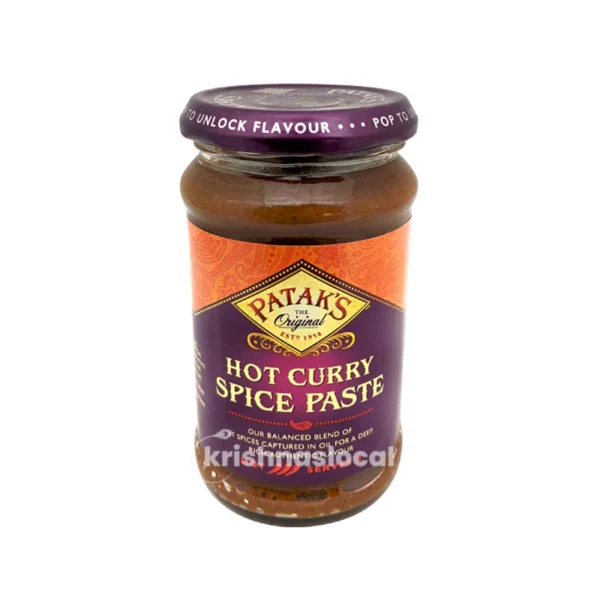 Pataks Hot Curry Spice Paste 283g