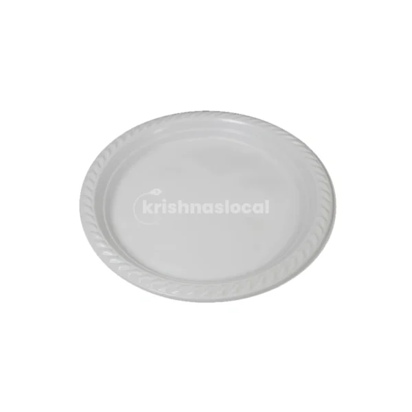 Tverk Plastic Plates Plain 50 pieces^