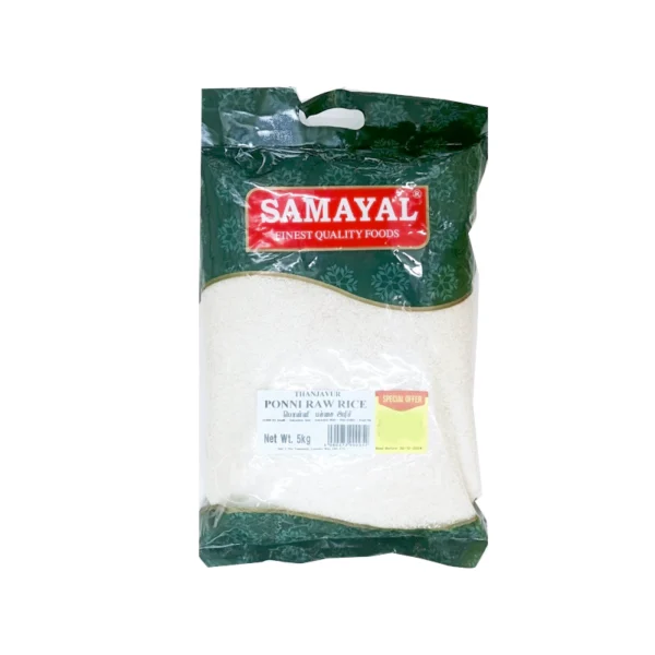 Samayal Thanjavur Ponni Raw Rice 5kg^