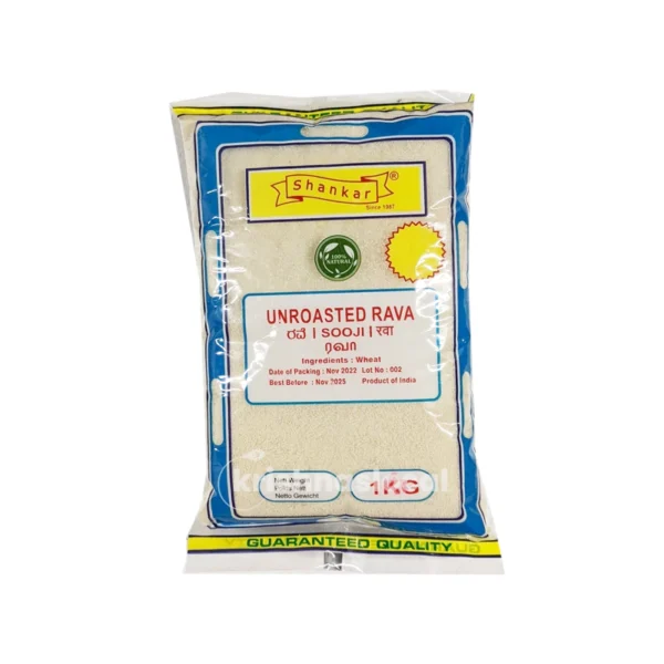Shankar Unroasted Rava 1kg^