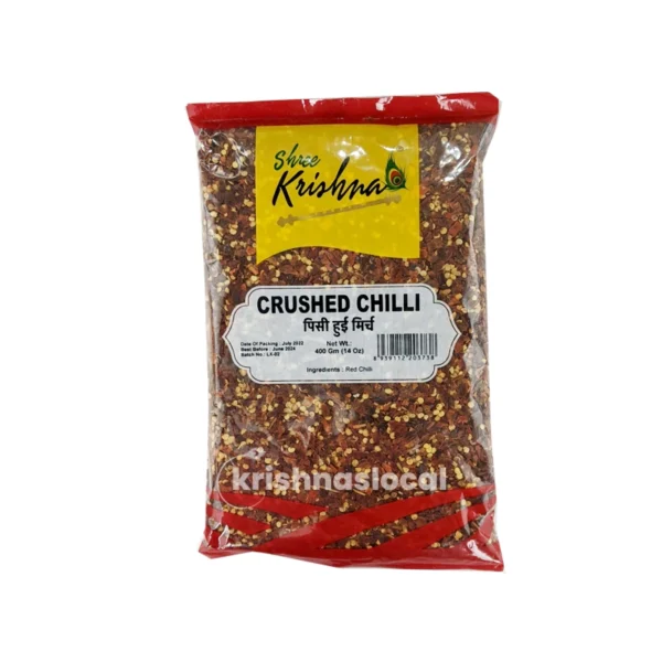 Shree Krishna Crushed Chillies 400g^