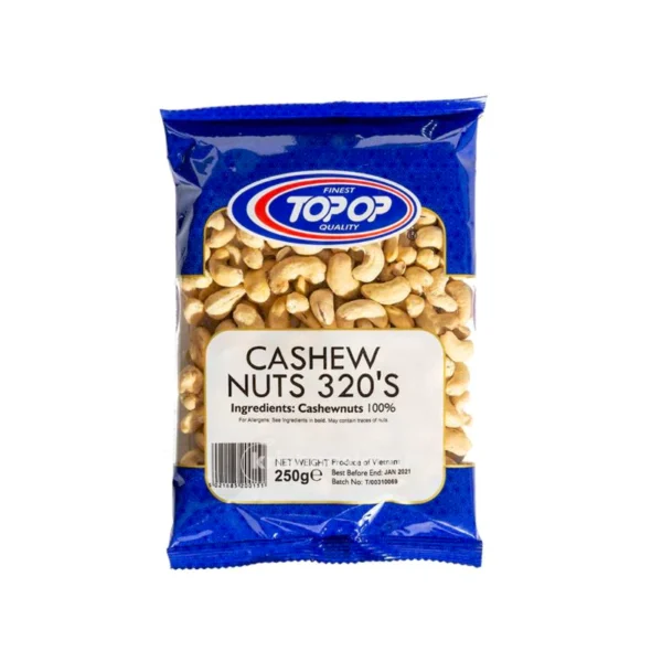 Top Op Cashew Nuts 250g