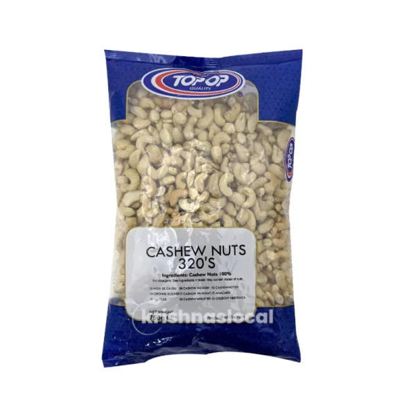 Top Op Cashew Nuts 320's 750g^