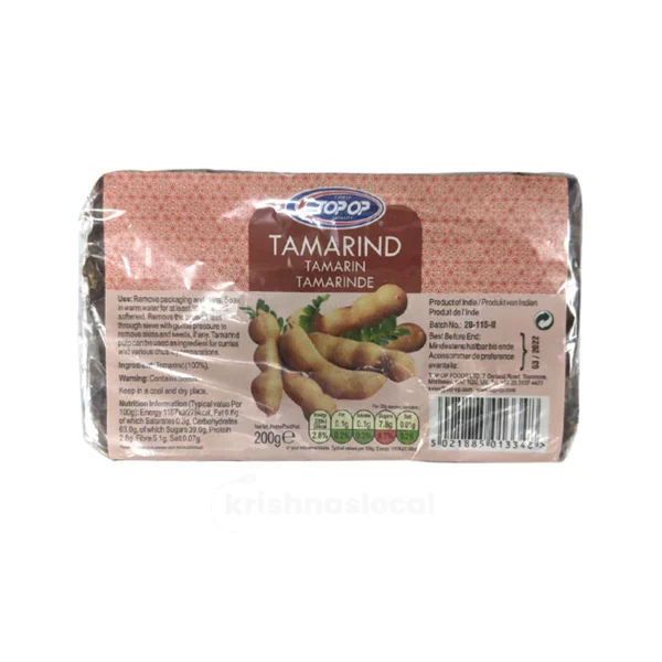 Top Op Tamarind Slabs Indian 200g