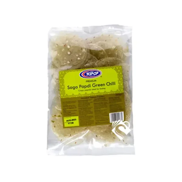 Top Op Sago Papdi Green Chilli 200g