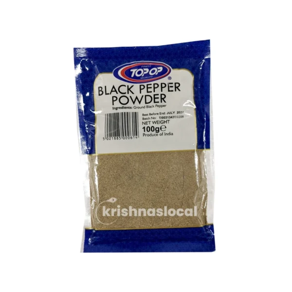 Top Op Black Pepper Powder 100g^