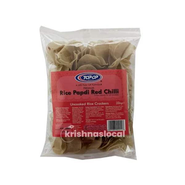 Top Op Red Chilli Papad 200g^