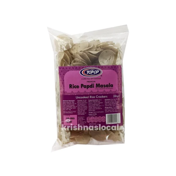Top Op Rice Papdi Masala 200g