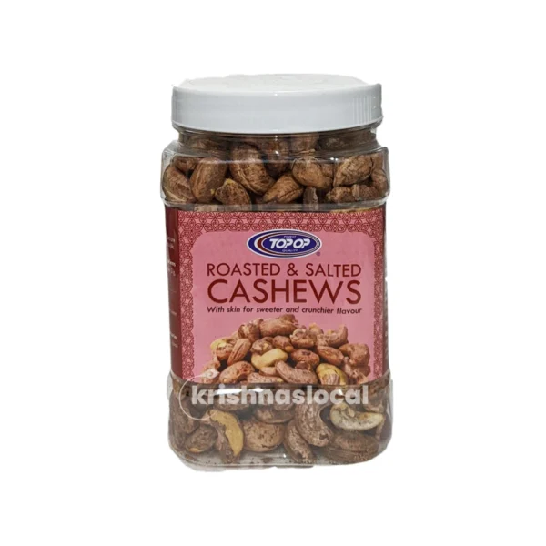 Top Op Roasted & Salted Cashews 500g^