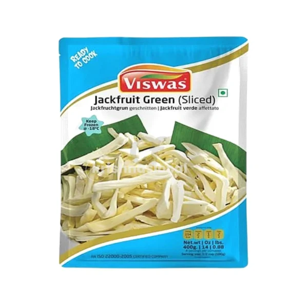 Viswas Jack Fruit Green sliced 400g^