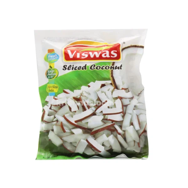 Viswas Sliced Coconut 400g^