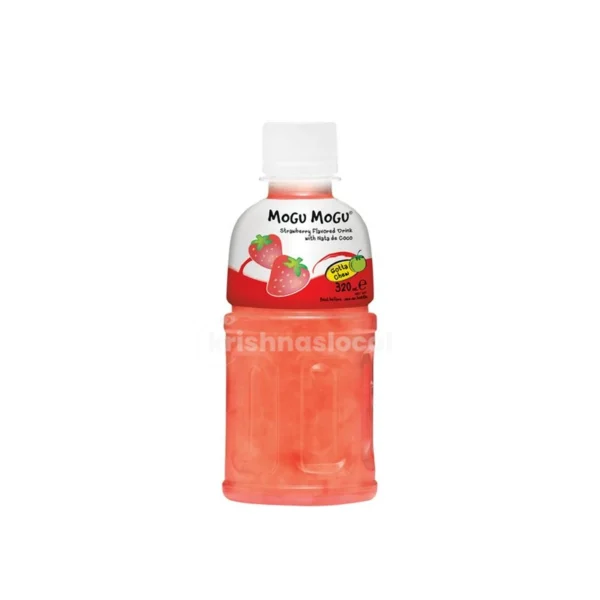 Mogu Mogu Strawberry Drink 320ml^