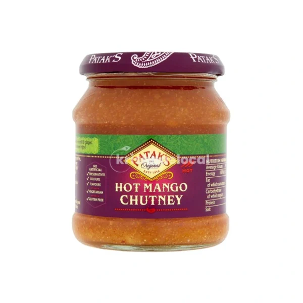 Patak's Hot Mango Chutney 340g^