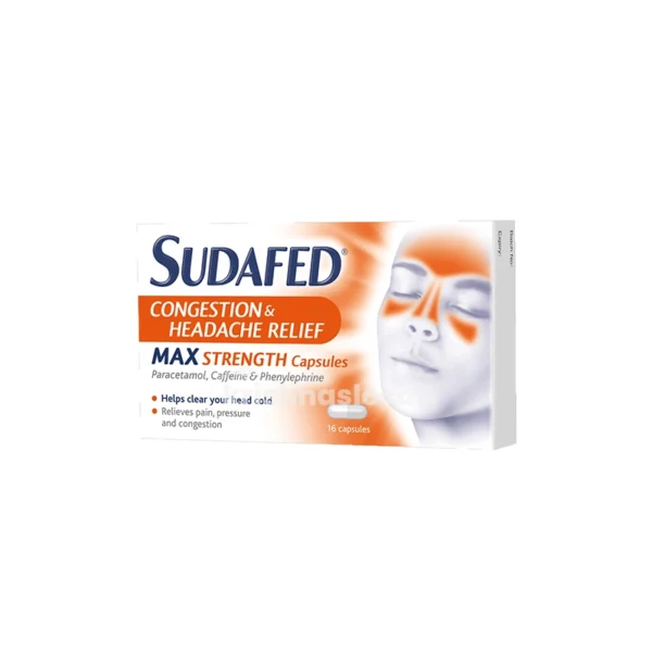 Sudafed Max Strengh Capsules^
