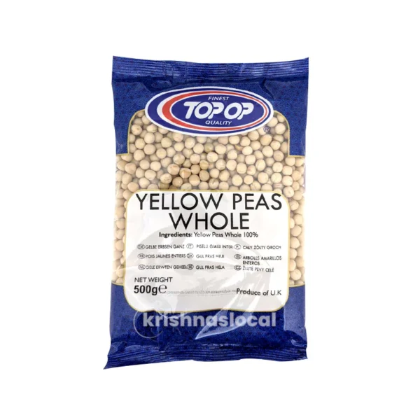 Top Op Whole Yellow Peas 500g
