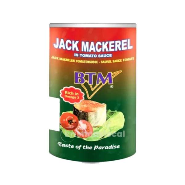 BTM Jack Mackerel In Tomato Sauce 425g^