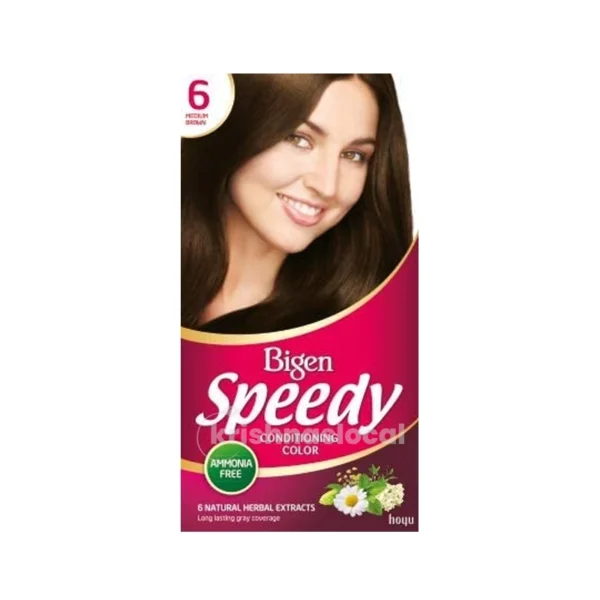 Bigen Speedy Conditioning Colour 6 Medium Brown