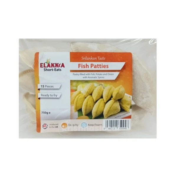 Elakkia Short Eats Fish Patties (Uncooked) 15pcs^