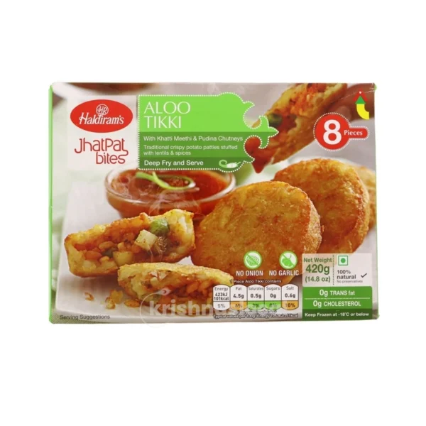Haldirams Aloo Tikka 420g^